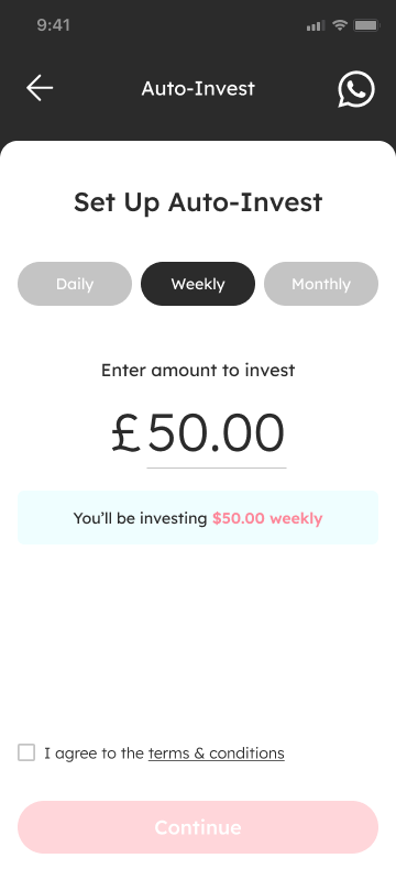 Auto-Invest Setup